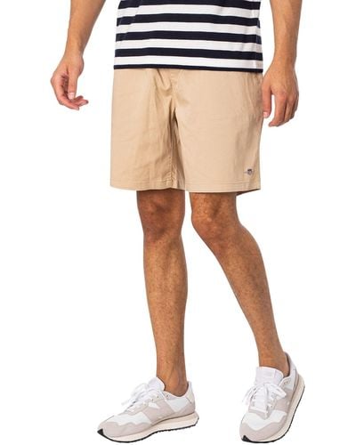 GANT Drawstring Logo Shorts - Natural