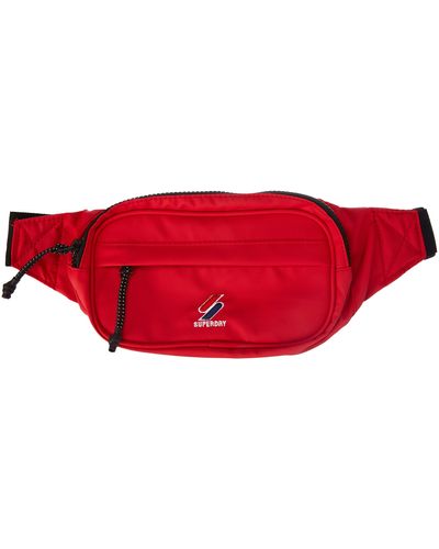 Superdry Unisex Code Small Bumbag - Red
