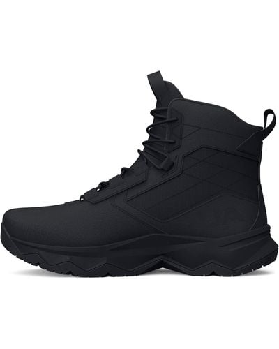 Under Armour Stellar G2 6" Lace Up Military and Tactical Boot, - Noir