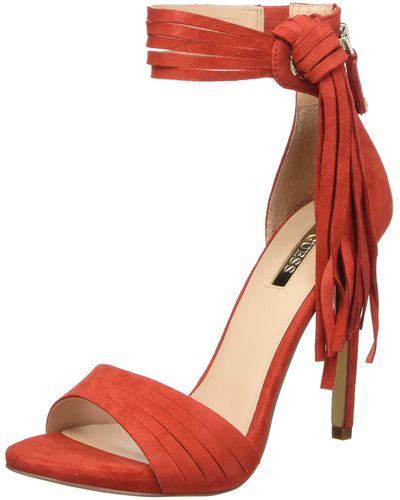 Guess Sue03 T-bar Heels - Red