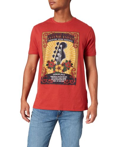 Springfield Regular Guitar T-shirt Voor - Meerkleurig