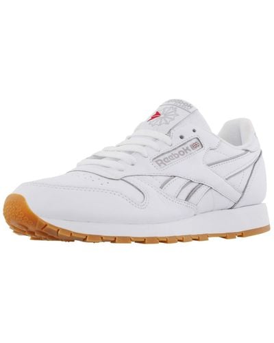Reebok Adult Classic Leather Trainer - White