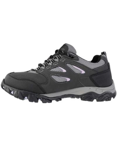 Regatta S Ladies Holcombe Iep Low Waterproof Fabric Walking Shoes - Black