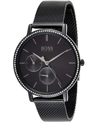 BOSS Boss 1513707 Kwartshorloge Voor - Zwart