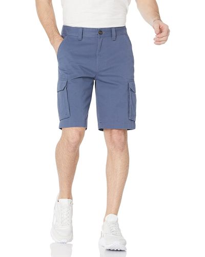 Amazon Essentials Pantalón corto cargo de corte clásico - Azul