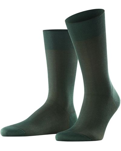 FALKE Fine Shadow M So Cotton Patterned 1 Pair Socks - Green