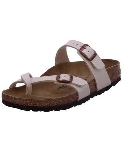 Birkenstock »Madrid Big Buckle Birko-Flor normal« - Schwarz