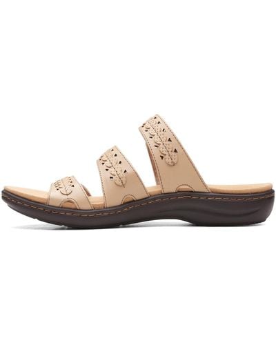 Clarks Collection Laurieann Cove Flats-sandals - Natural