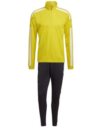 adidas Trainingsanzug Half Zip Squadra 21 Team Yellow/White L - Gelb