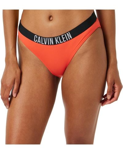 Calvin Klein Bikini Bottoms Sport - Orange