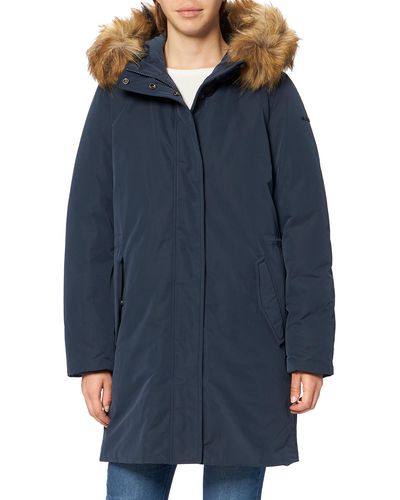 Geox W Carum Vrouw Parka - Blauw