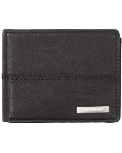 Quiksilver Tri-fold Wallet - - S - Black