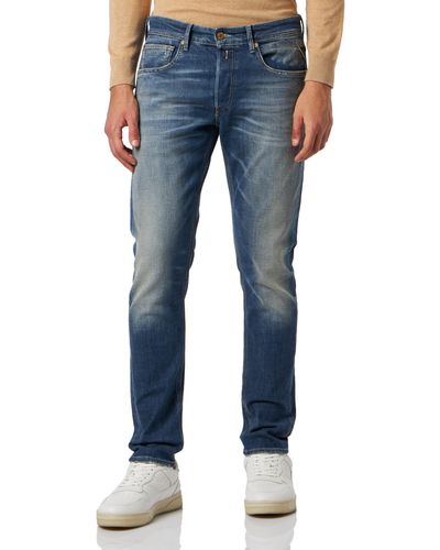 Replay Jeans Willbi Regular-Fit aus Comfort Denim - Blau