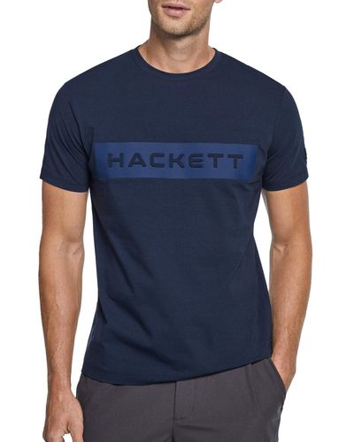 Hackett Hs Hackett Tee T-shirt - Blue