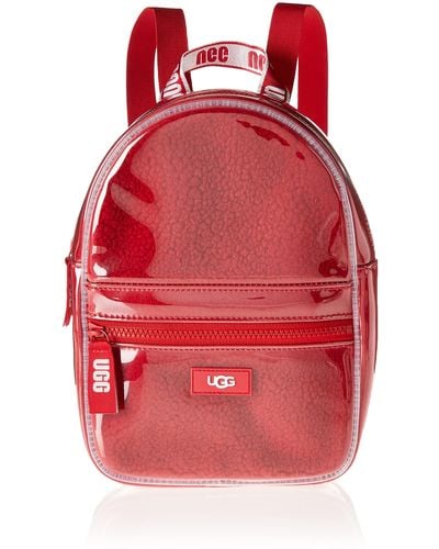 UGG Dannie Ii Mini Backpack Clear - Red