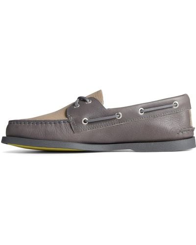 Sperry Top-Sider Authentic Original 2-eye Seasonal Boat Shoe - Gray