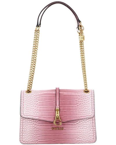 Guess G James Convertible Xbody Bag Apricot Rose - Roze