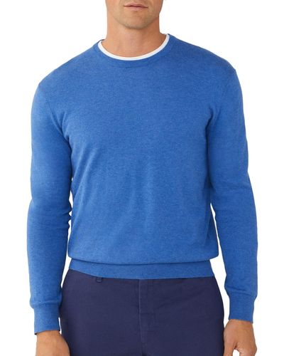 Hackett Hackett Cotton Cashmere Sweatshirt S - Blau