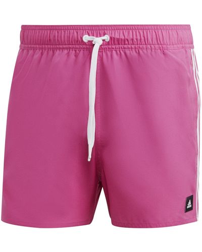 adidas 3-stripes Clx Swimsuit - Pink