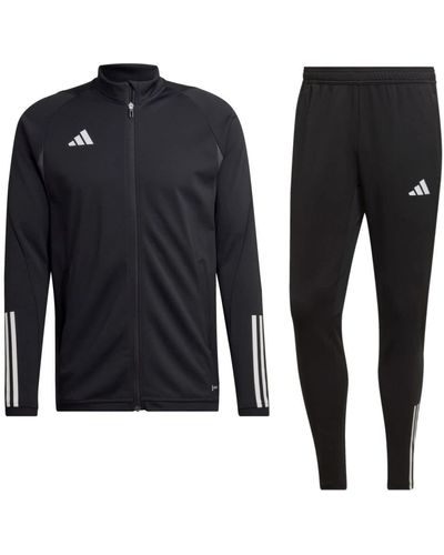 adidas Fußball Tiro 23 Competition Trainingsanzug Jacke Hose schwarz Gr XL