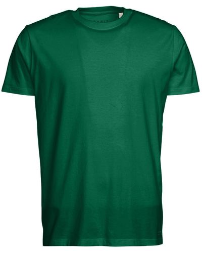 Esprit Rundhals Basic T-shirt - Green