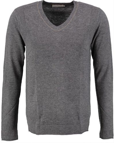 Calvin Klein Pullover Caleb 1 Vn Sweater L/s - Grijs