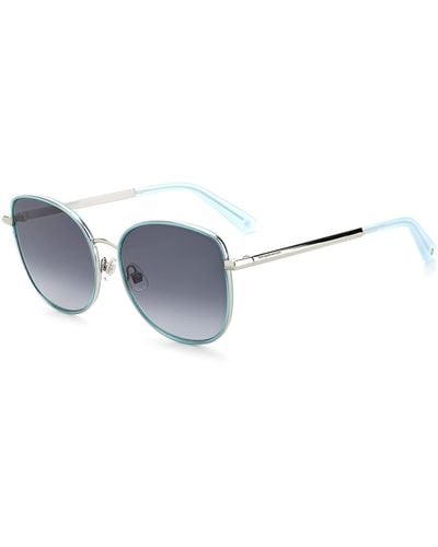 Kate Spade Maryam/g/s Oval Sunglasses - Metallic