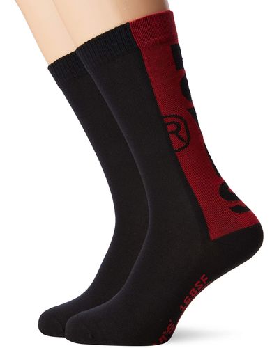 Levi's 168sf Regular Cut Tab 2p Socks - Black
