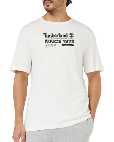 Timberland Camiseta de ga Corta 1 Tier3 - Blanco