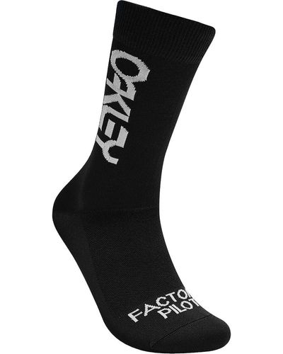 Oakley Factory Pilot MTB Socken schwarz