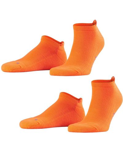 FALKE Sport Spirit Sneaker Cool Kick 2er Pack - Orange