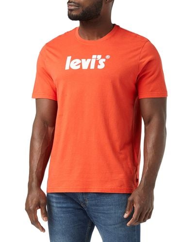 Levi's Ss Relaxed Fit Tee T-shirt - Oranje