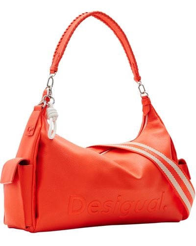 Desigual Accessories Pu Shoulder Bag - Red