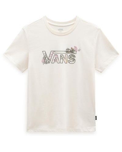 Vans The Garden Ss Crew T-shirt - Wit