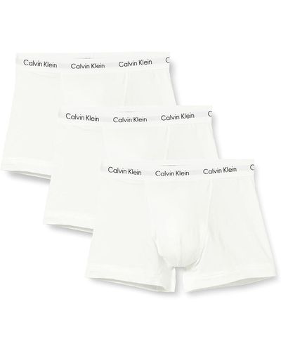 Calvin Klein Boxer Briefs 3p Kofferbak - Wit
