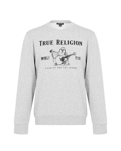True Religion S Sweatshirt Grey S