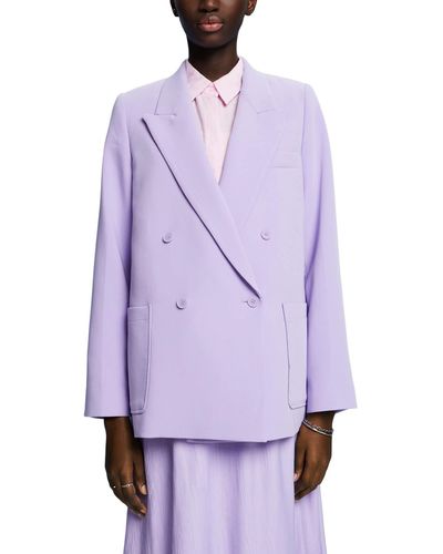 Esprit Collection Blazer 033eo1g303,570/lavender,36 - Paars