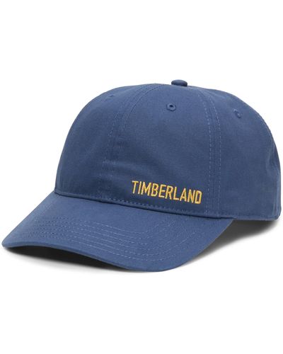 Timberland Small Logo Baseball Cap - Blue