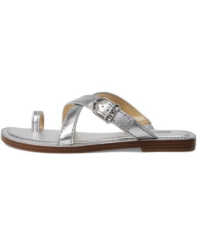 Michael Kors Ashton Flat Thong Sandal - Metallic