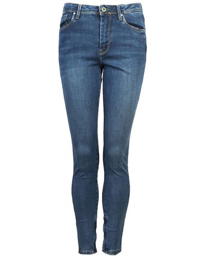 Pepe Jeans Jeanshose Cher High Skinny Ankle Zip - Blau