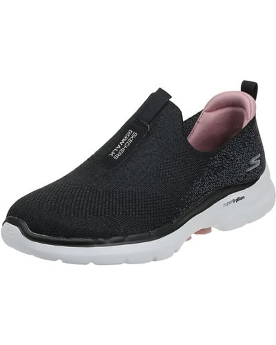 Skechers Go Walk 6 Glimmering Sneaker - Black