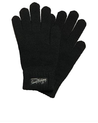 Superdry S Essential Logo Gloves - Black