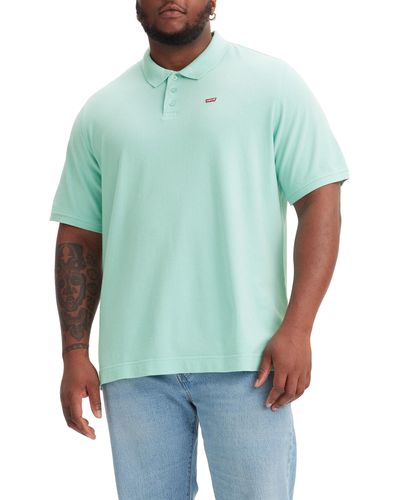 Levi's Big & Tall Housemark Polo T-Shirt - Vert