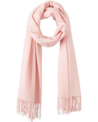 HIKARO Schal groß und weich 200 x 70 cm - Altrosa - Pink