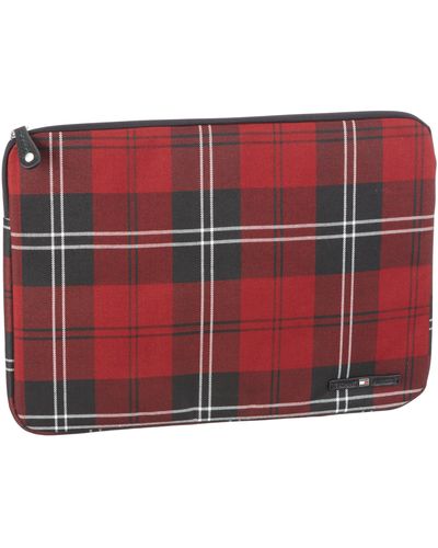 Tommy Hilfiger Yates Bm86913382 Laptoptas Voor 30 X 25 X 2 Cm - Rood