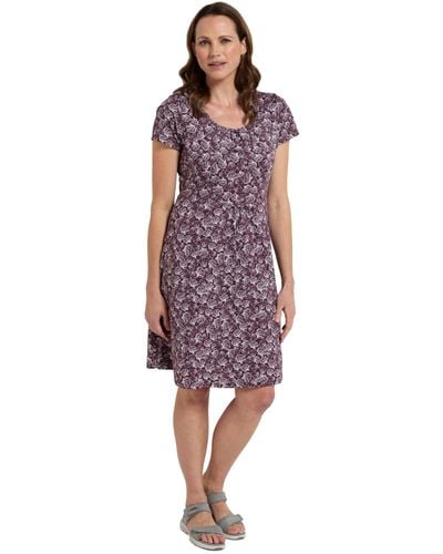 Mountain Warehouse Lightweight & Breathable With Stylish Print - Best For Spring - Purple
