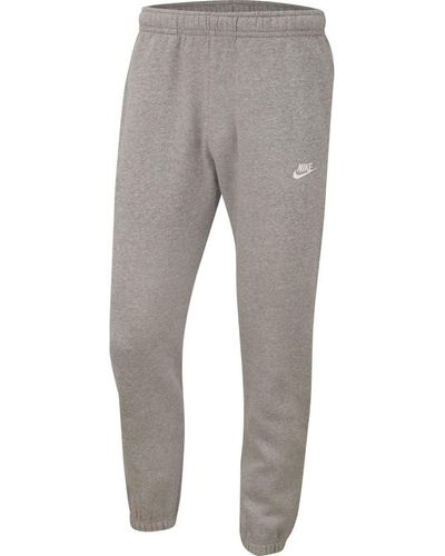 Nike Cuffed Fleece Club Sweatpants Jogginghosen - Grau