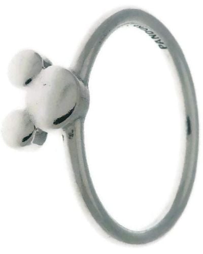 PANDORA Disney Minnie Silhouette 925 Sterling Silver Ring - Metallizzato