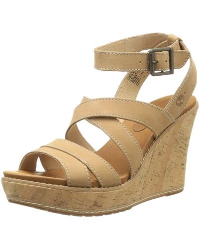 Timberland Earthkeepers Danforth Cork Wrapped Sandal - Metallizzato