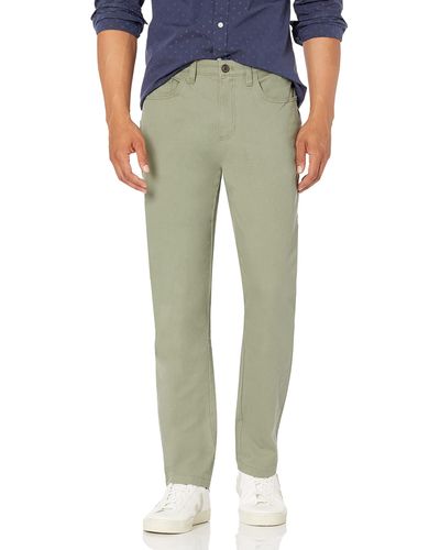 Amazon Essentials Athletic-fit 5-pocket Comfort Stretch Chino Pant - Green